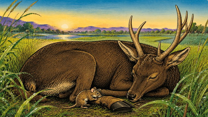 THE JACKAL WHO ATE ALONE