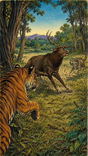 THE JACKAL WHO ATE ALONE