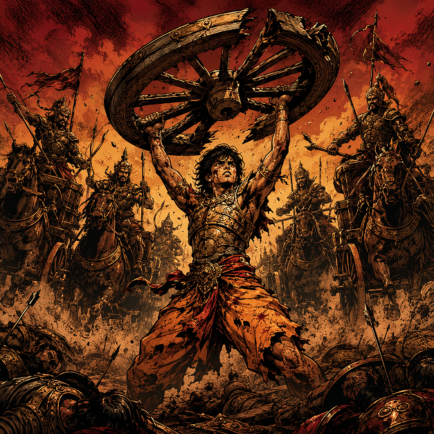 ABHIMANYU AND THE CHAKRAVYUH