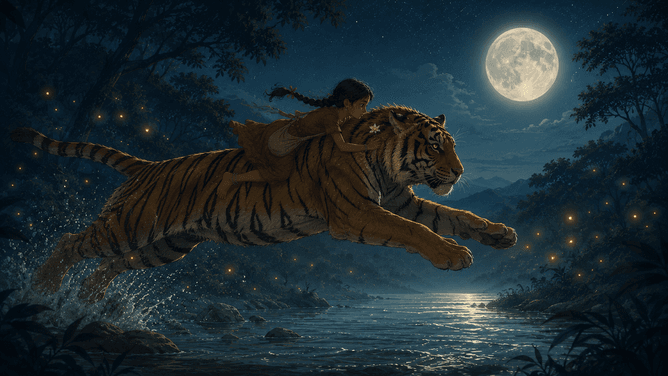 TIGER RIDER OF TRIHUT