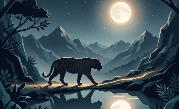 THE TIGER & THE GOLDEN PATH