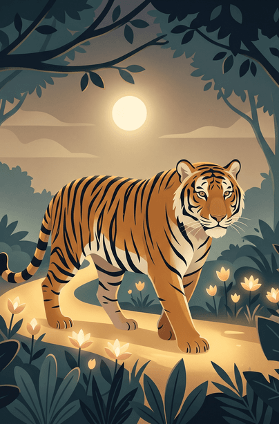 THE TIGER & THE GOLDEN PATH