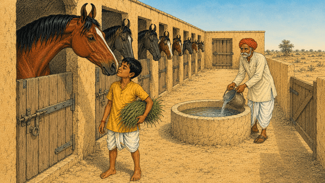 THE MARE WHO CHOSE HER RIDER