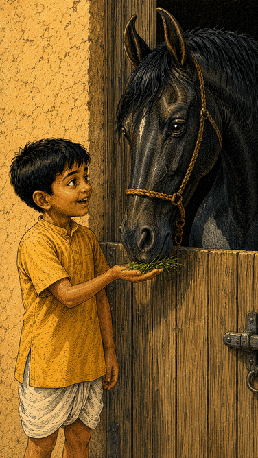 THE MARE WHO CHOSE HER RIDER