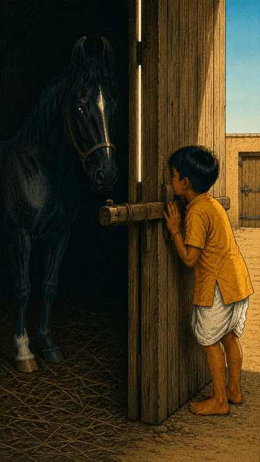 THE MARE WHO CHOSE HER RIDER