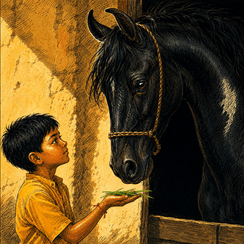 THE MARE WHO CHOSE HER RIDER