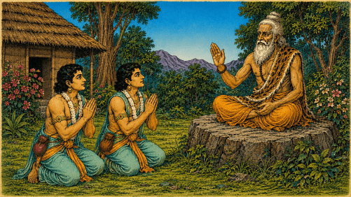 THE KING WHO CAME BEGGING