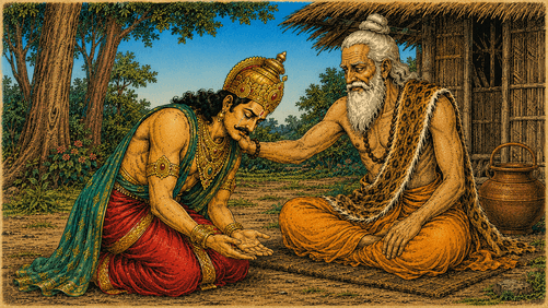 THE KING WHO CAME BEGGING