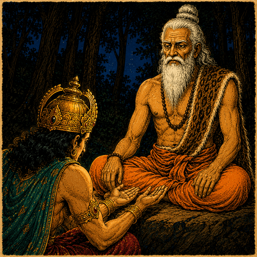 THE KING WHO CAME BEGGING