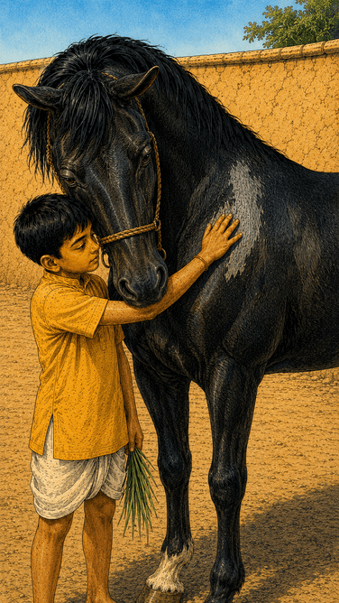 THE MARE WHO CHOSE HER RIDER