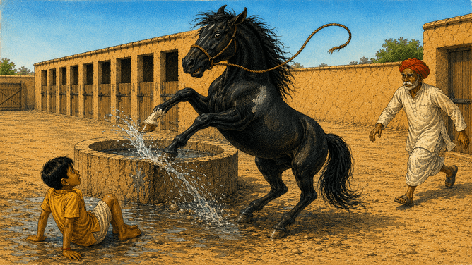 THE MARE WHO CHOSE HER RIDER
